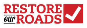The City of Huntsville’s “Restore Our Roads” campaign logo.