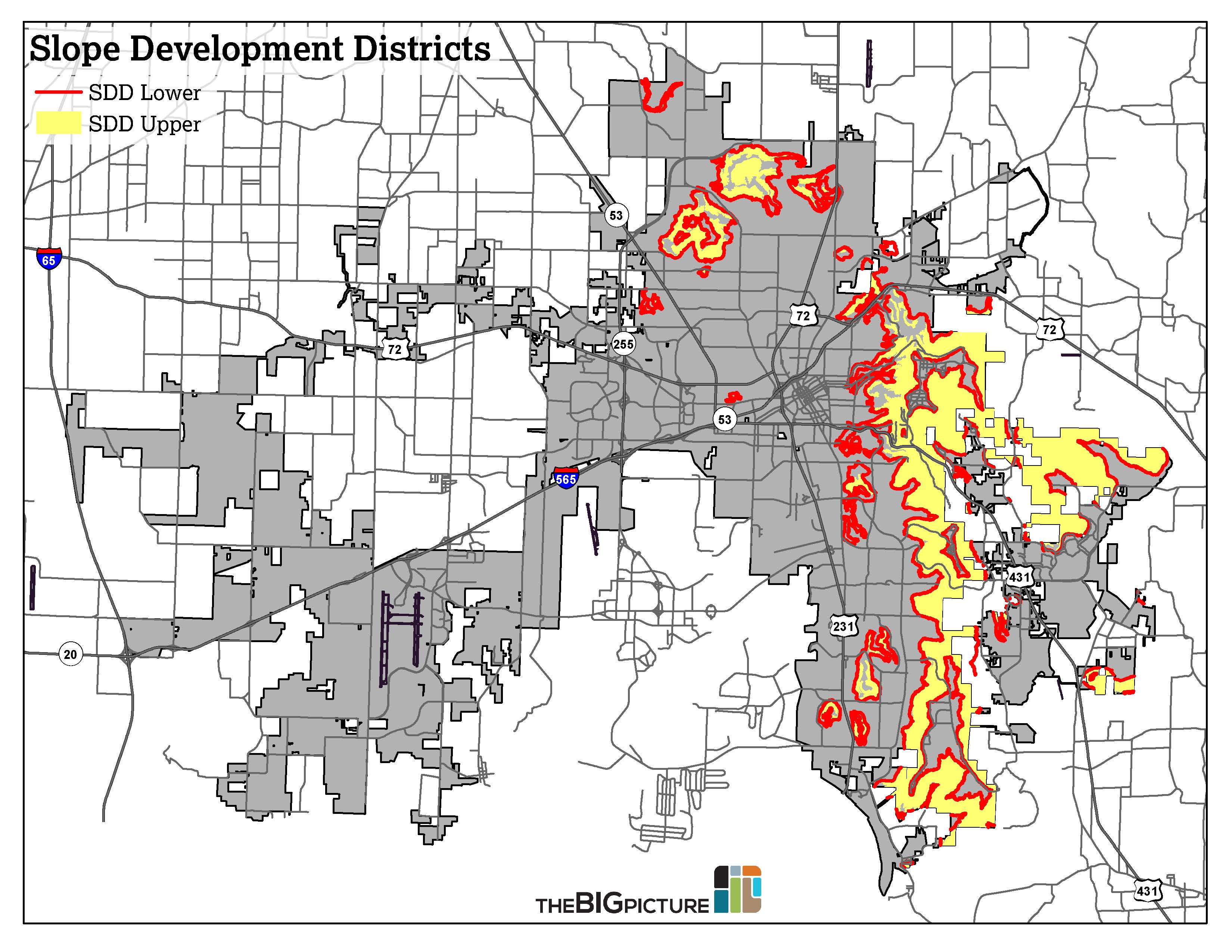 Slope Development Districts