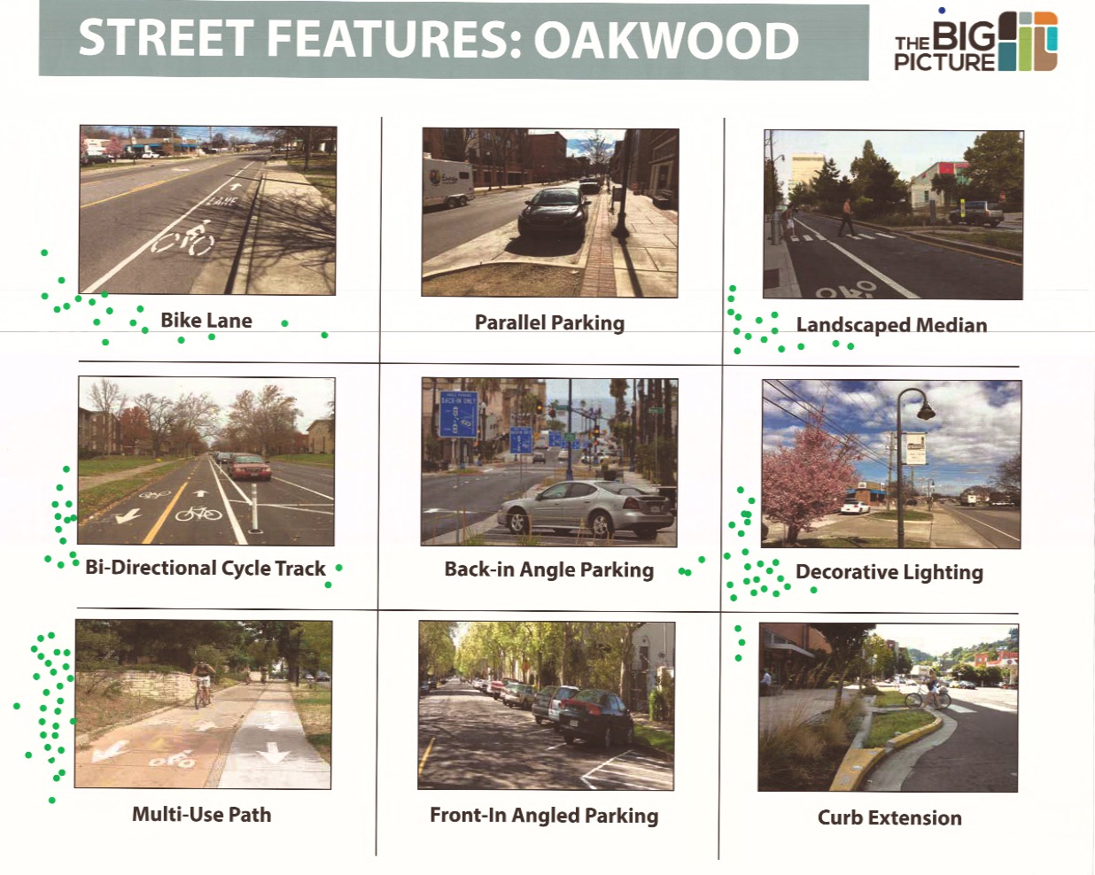 Street Features: Oakwood