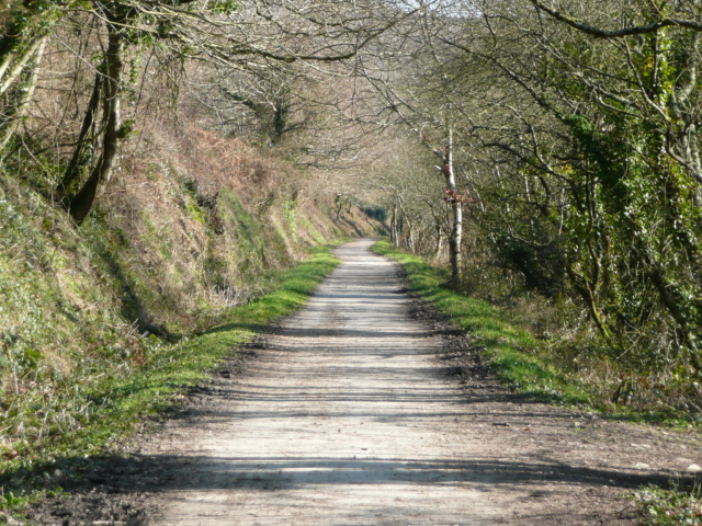 An example of an unpaved (crushed gravel) greenway.