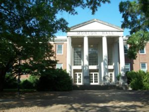 The University of Alabama in Huntsville’s Morton Hall.