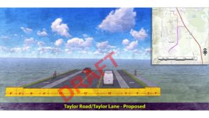 Taylor Lane Road Diet - Proposed